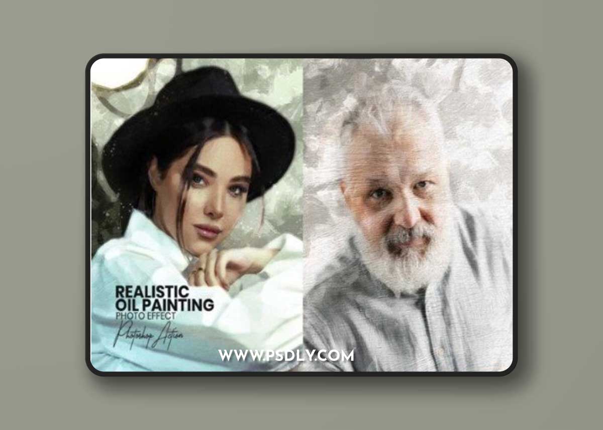 Realistic Oil Painting Effect