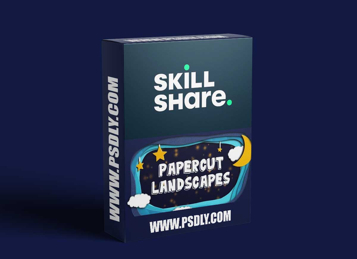 Realistic Papercut Landscapes in Procreate