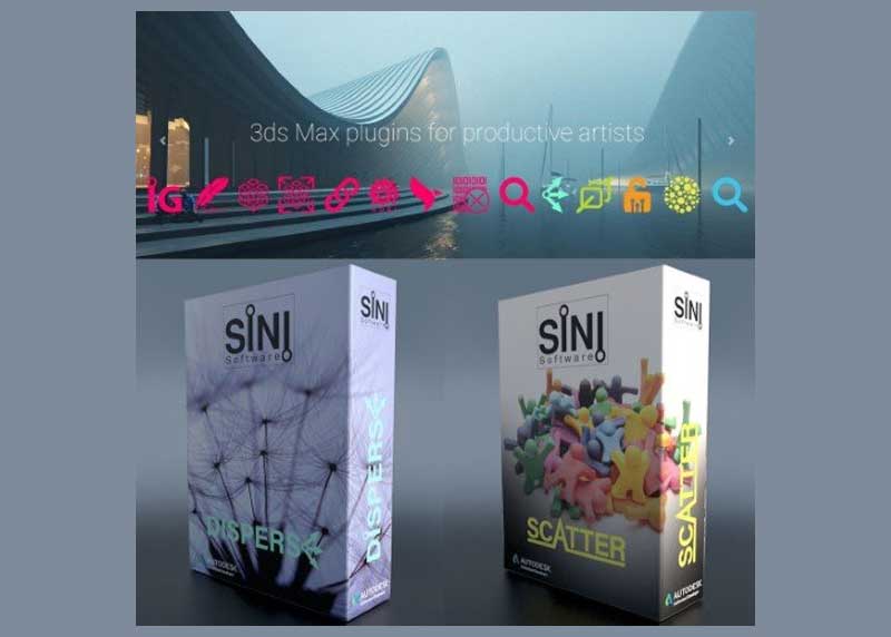 SiNi Software Plugin v 1.26.1 for 3ds Max 2020, 2023, 2024
