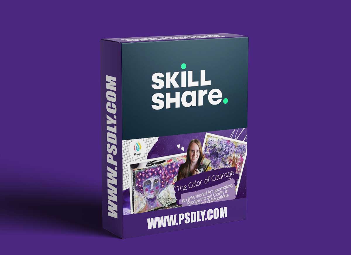 The Color of Courage – Intentional Art Journaling to get Clarity in Challenging Situations