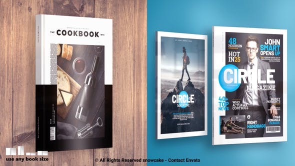 Videohive Book and Magazine Promotion 26992436