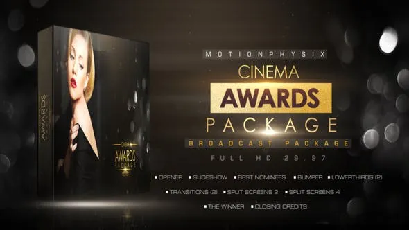 Videohive Cinema Award Transitions for After Effects 14365603