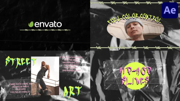 Videohive Hip-Hop Slides for After Effects 47495805
