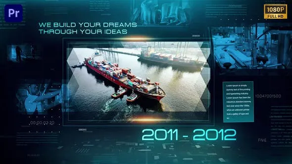 Videohive Industrial Factory Slideshow 46688204