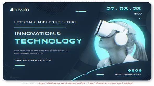 Videohive Innovation Techno Conference 47307811