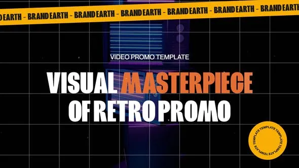 Videohive Retro Style Video Display After Effect Template 46362493