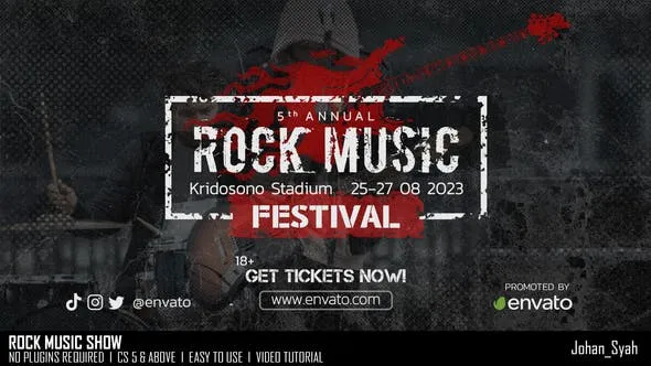 Videohive Rock Music Show 47462131