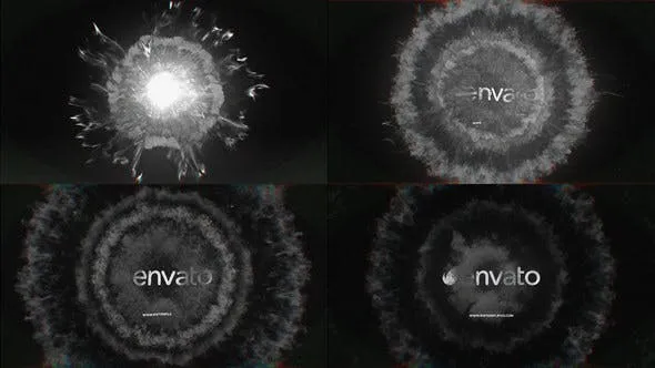 Videohive Smoke Logo Reveal 47448123