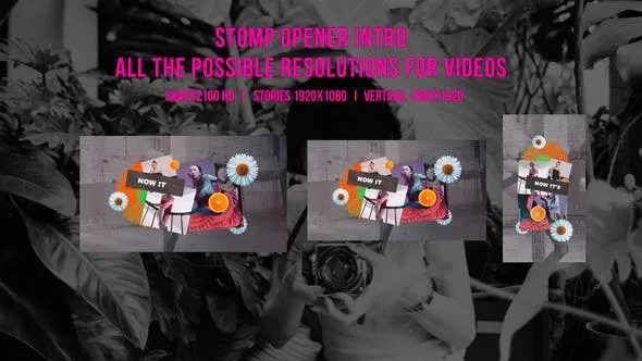 Videohive Stomp Trendy Intro 41828464