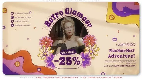 Videohive Vintage Fashion Promo 47431399