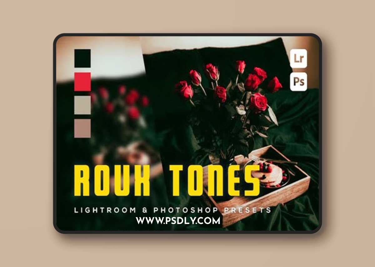 6 Roux Tones Lightroom & Photoshop Presets