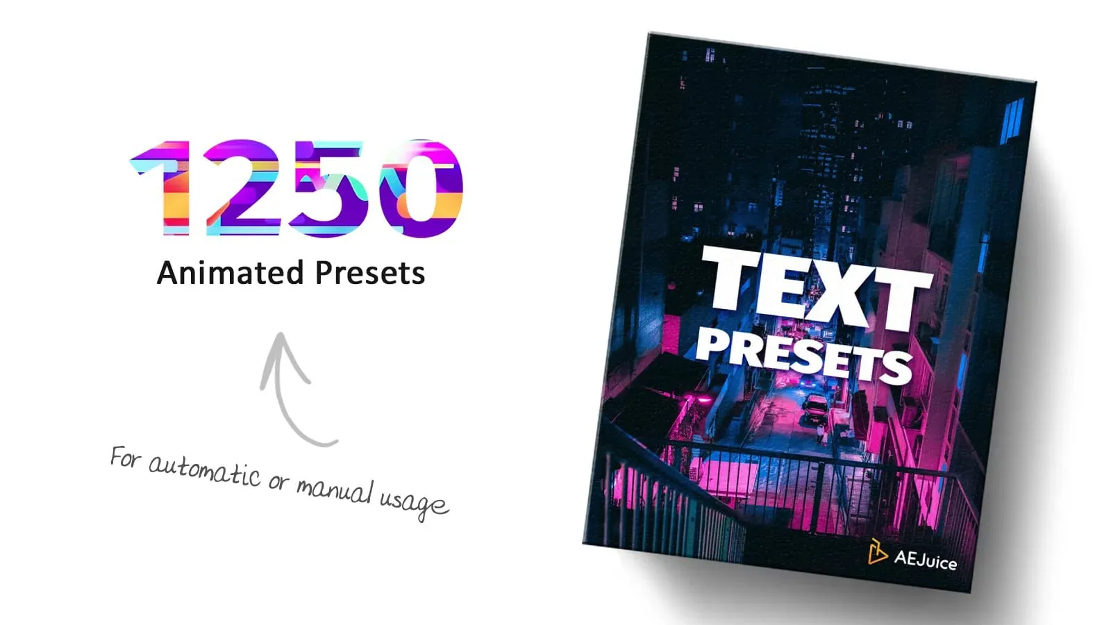 AEJuice Text Animation Presets