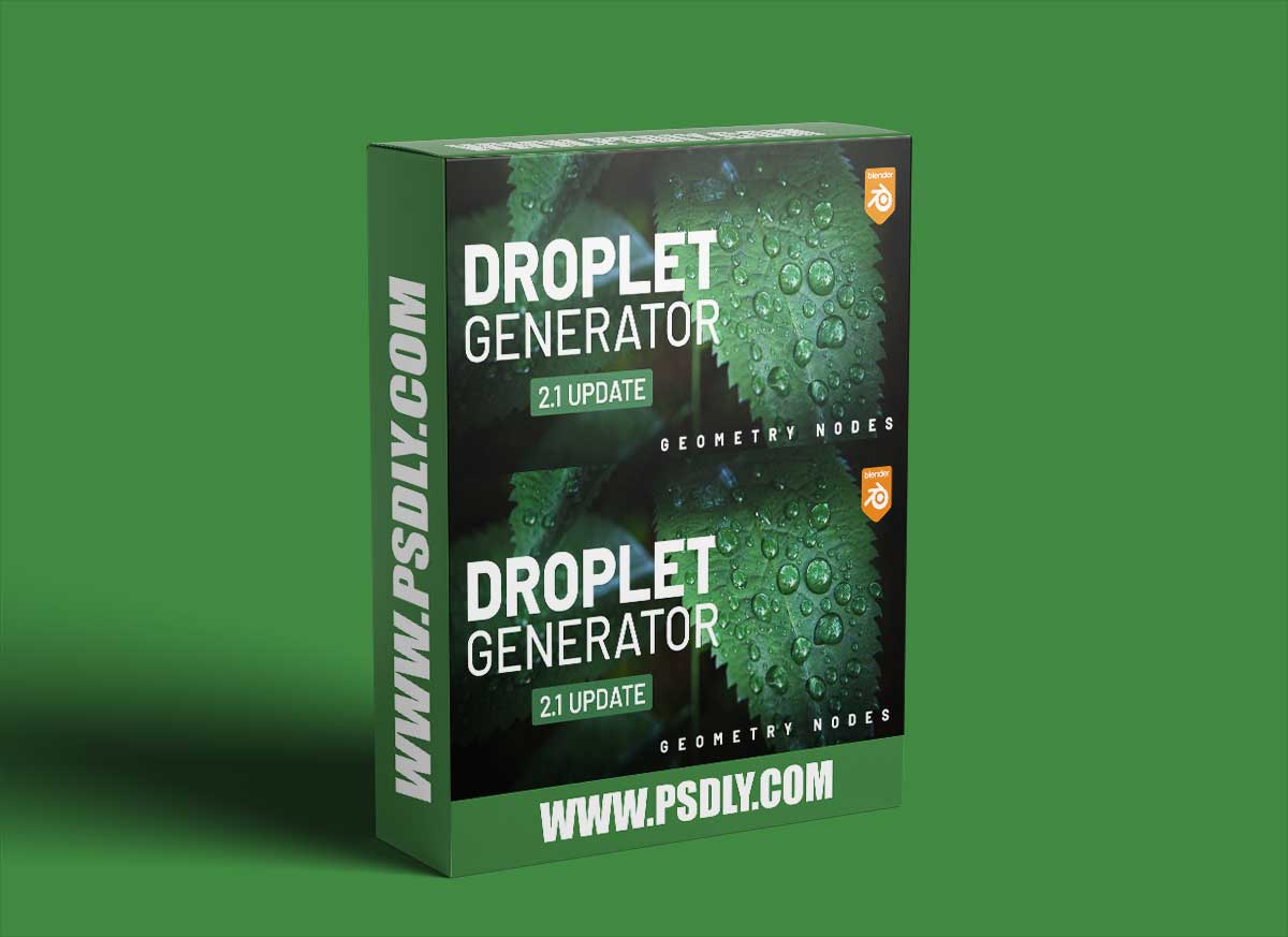 Blender - Droplet Generator 2.1
