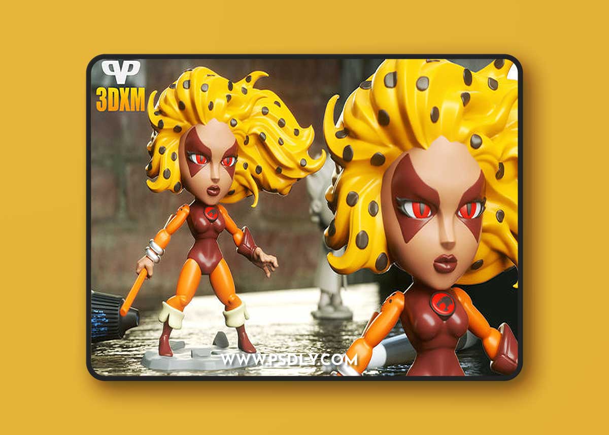 Cheetara Chibi – 3D Print Model