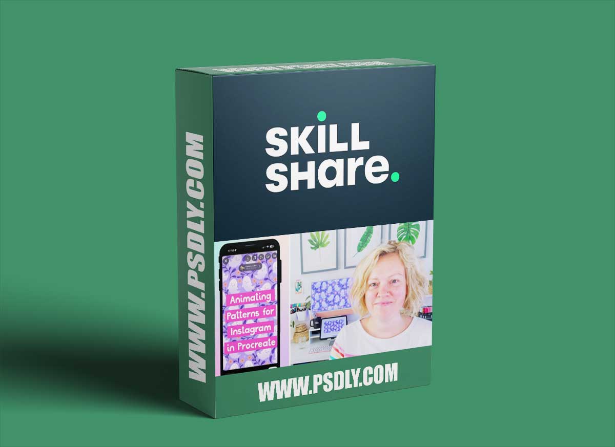 Easy Surface Pattern Design Animations for Instagram with Procreate