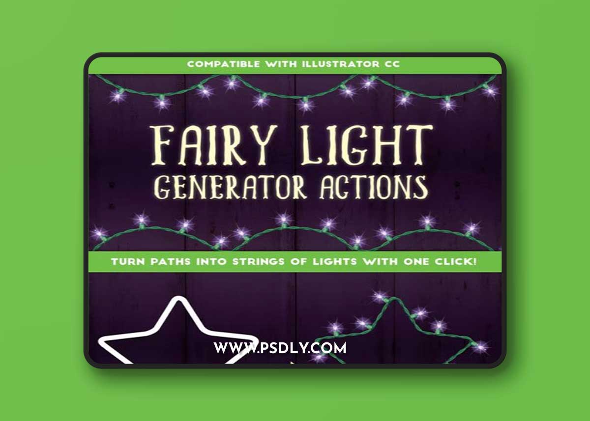 Fairy Light Generator - Actions for Illustrator [Re-Up]