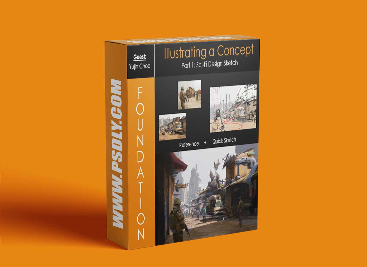 Foundation Patreon - Illustrating a Concept - Part 1: Sci-Fi Design Sketch w/ Yujin Choo