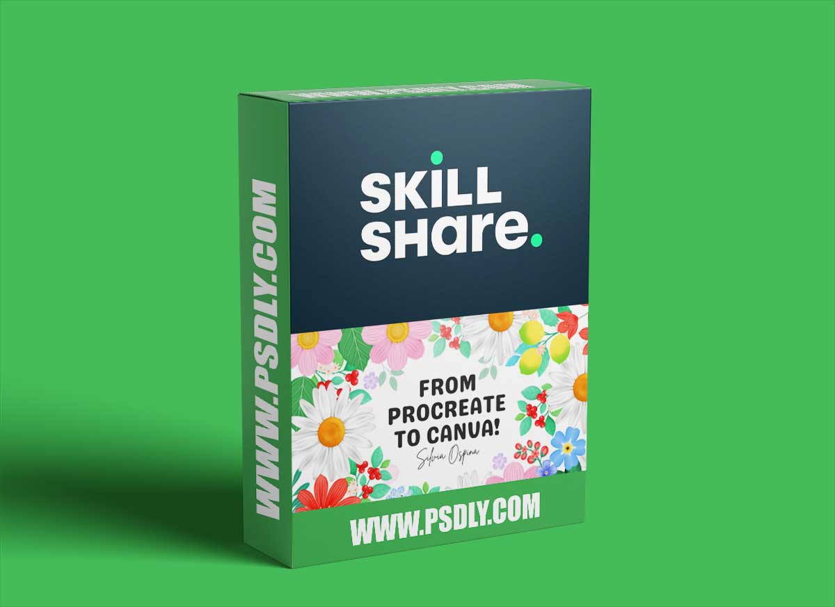 From Procreate to Canva: Turn Digital Illustrations into Botanical Designs