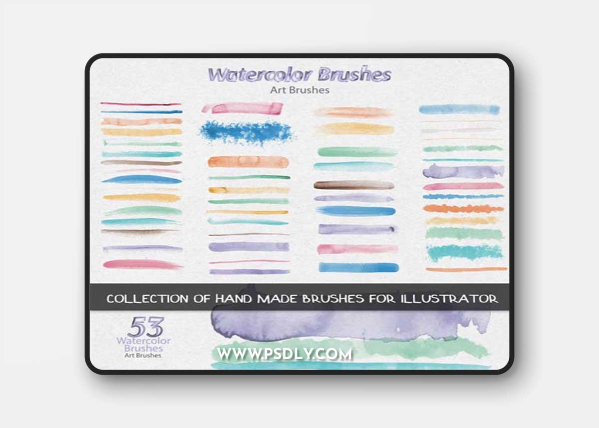 Hand Made Brushes Collection for Illustrator