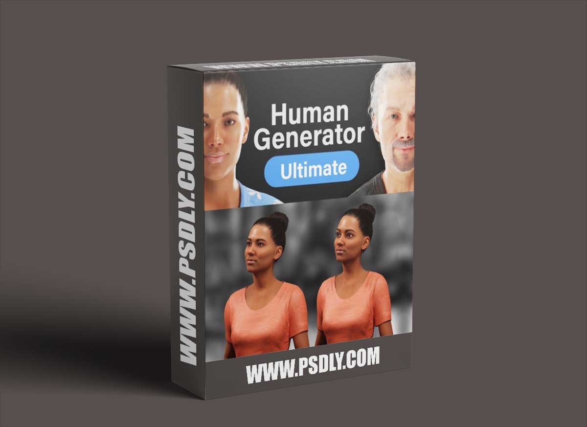 Human Generator Ultimate v4.0.14 - Blender