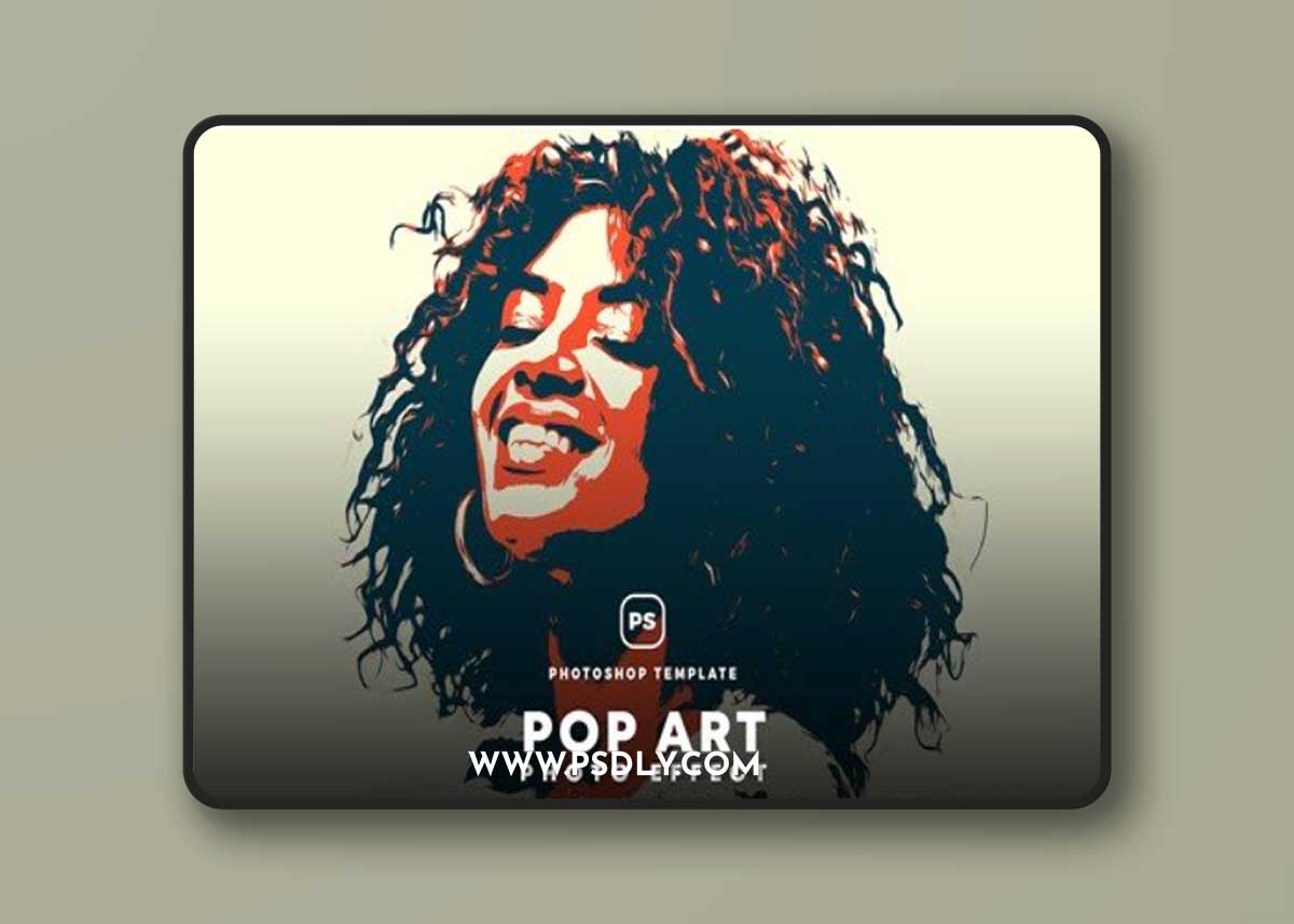 Pop Art Photo Effect UKFYQH3