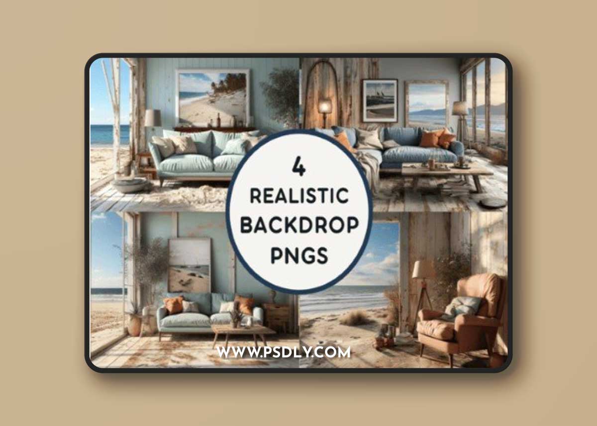 Realistic Backdrop PNGS