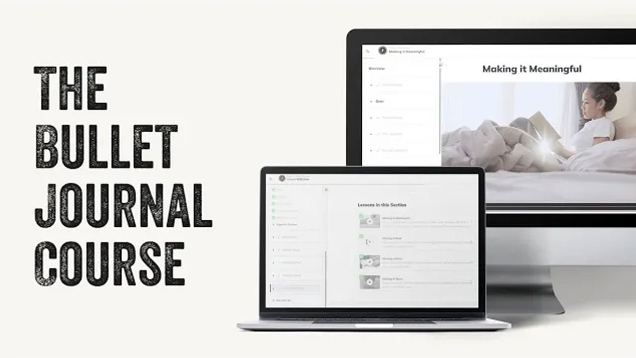 Ryder Carroll – Bullet Journal Basics & Beyond Course 2023