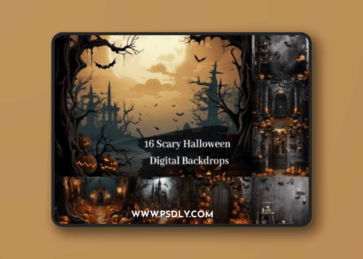 Spooky Halloween | Digital Backdrops