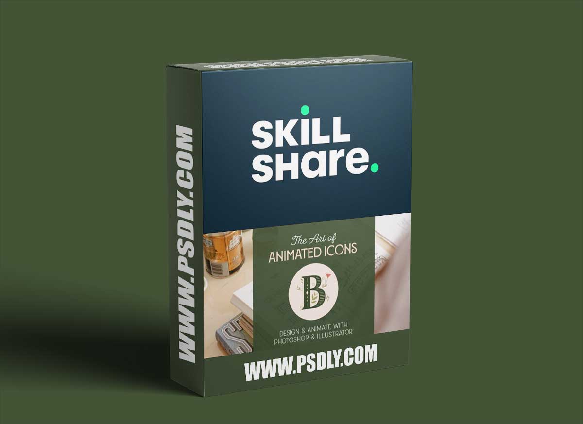 The Art of Animated Icons: Design & Animate with Photoshop & Illustrator