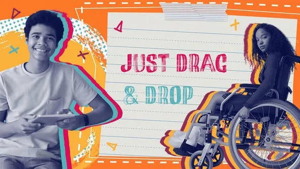 Videohive Back to School Collage Style Promo 47710426