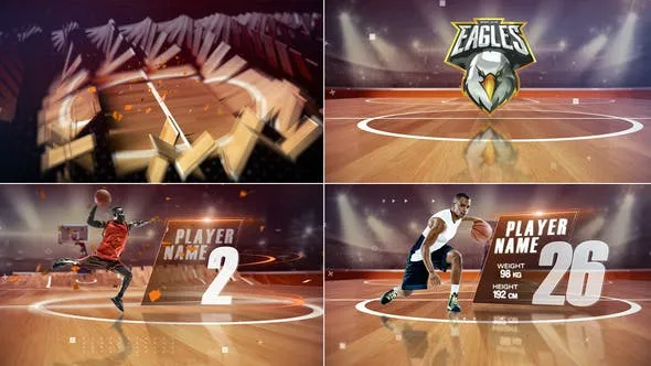 Videohive Basketball Players 48371517