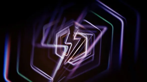 Videohive Glitch Lines Logo 48260244