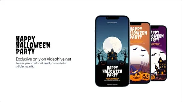 Videohive Halloween Party Instagram Stories 48221300