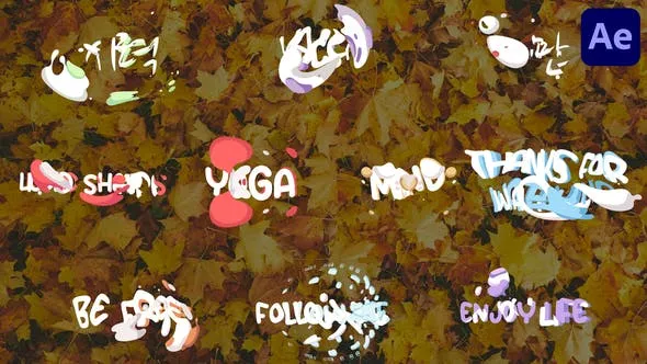 Videohive Liquid Shapes Titles for After Effects 48024319