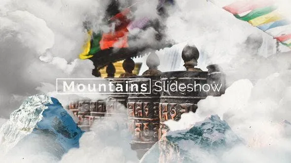 Videohive Mountains Slideshow 48322284