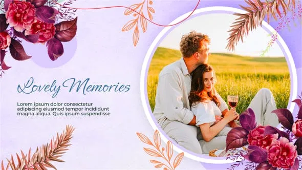 Videohive Romantic Memories 48059954