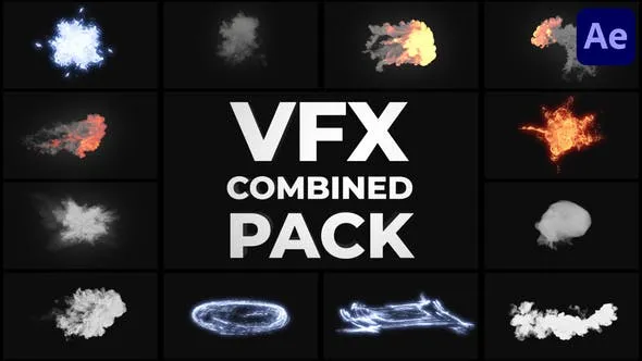 Videohive VFX Combined Pack for After Effects 47852325
