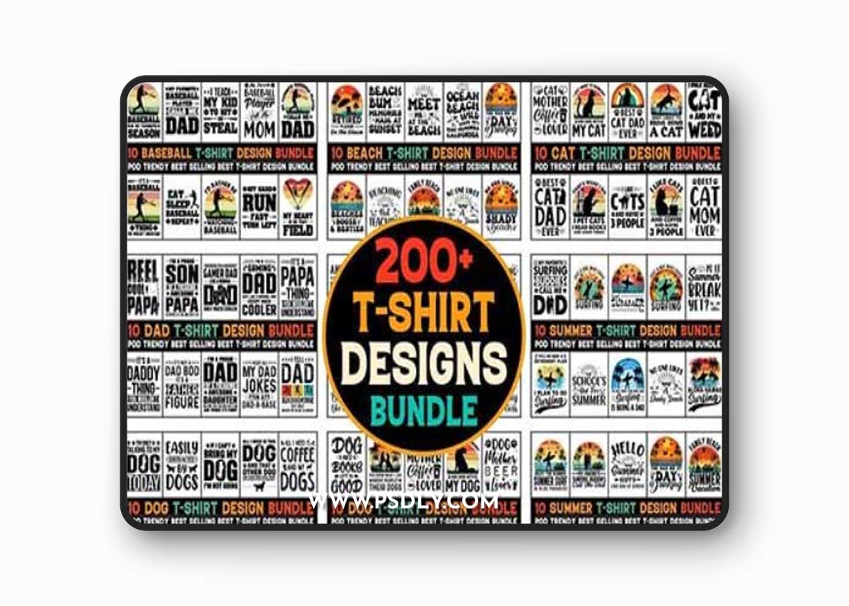 Best Selling T-Shirt Design Bundle