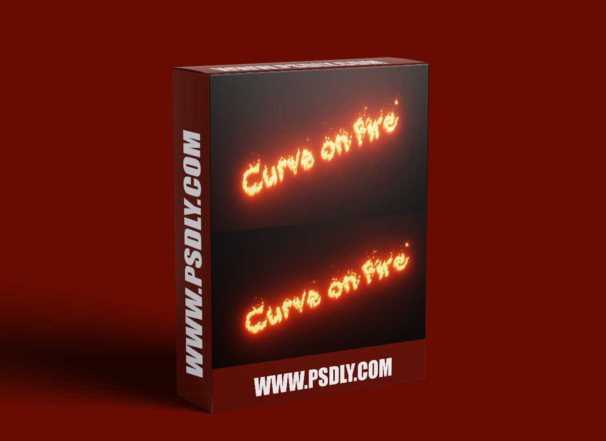 Blender Market - Curve Fire v1.2