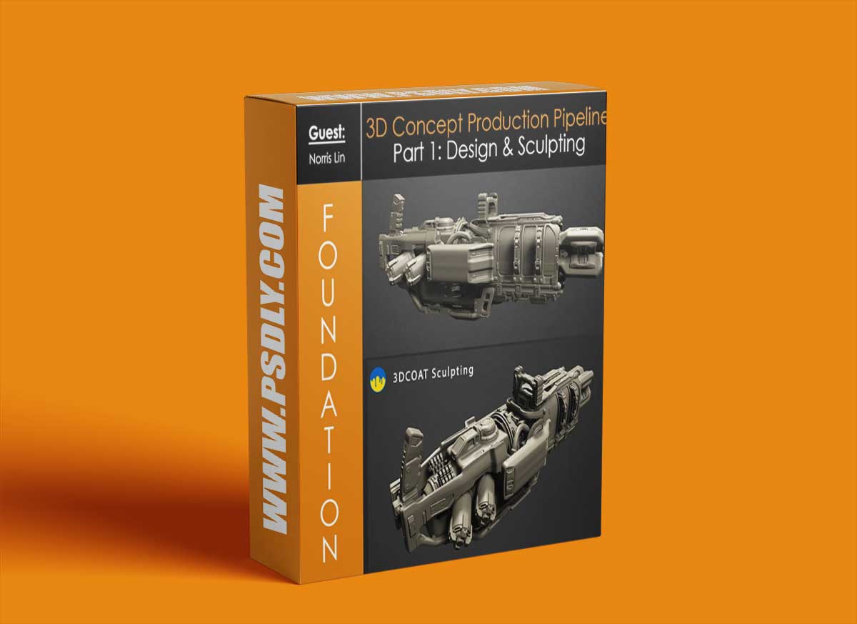 Foundation Patreon - 3D Concept Production Pipeline Part 1: Design & Sculpting with Norris Lin