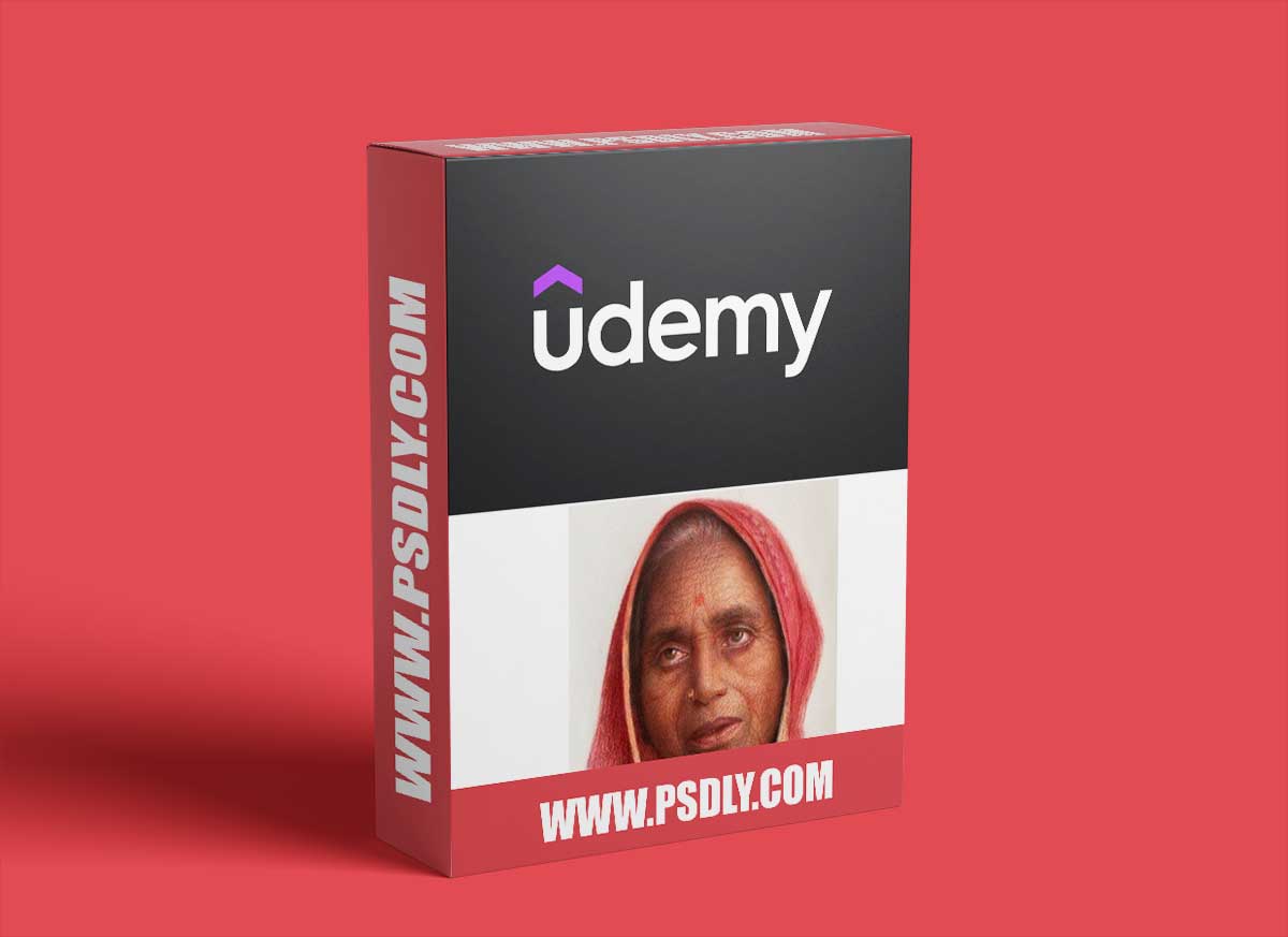 Master The Portrait Drawing Using Colour Pencils Series-3