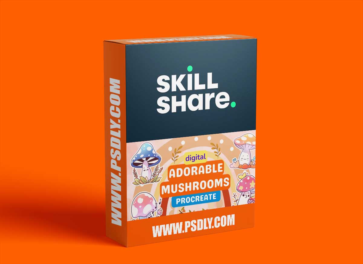 Mushroom Wonderland: Learn to Draw Cheerful and Cute Mushrooms in Procreate