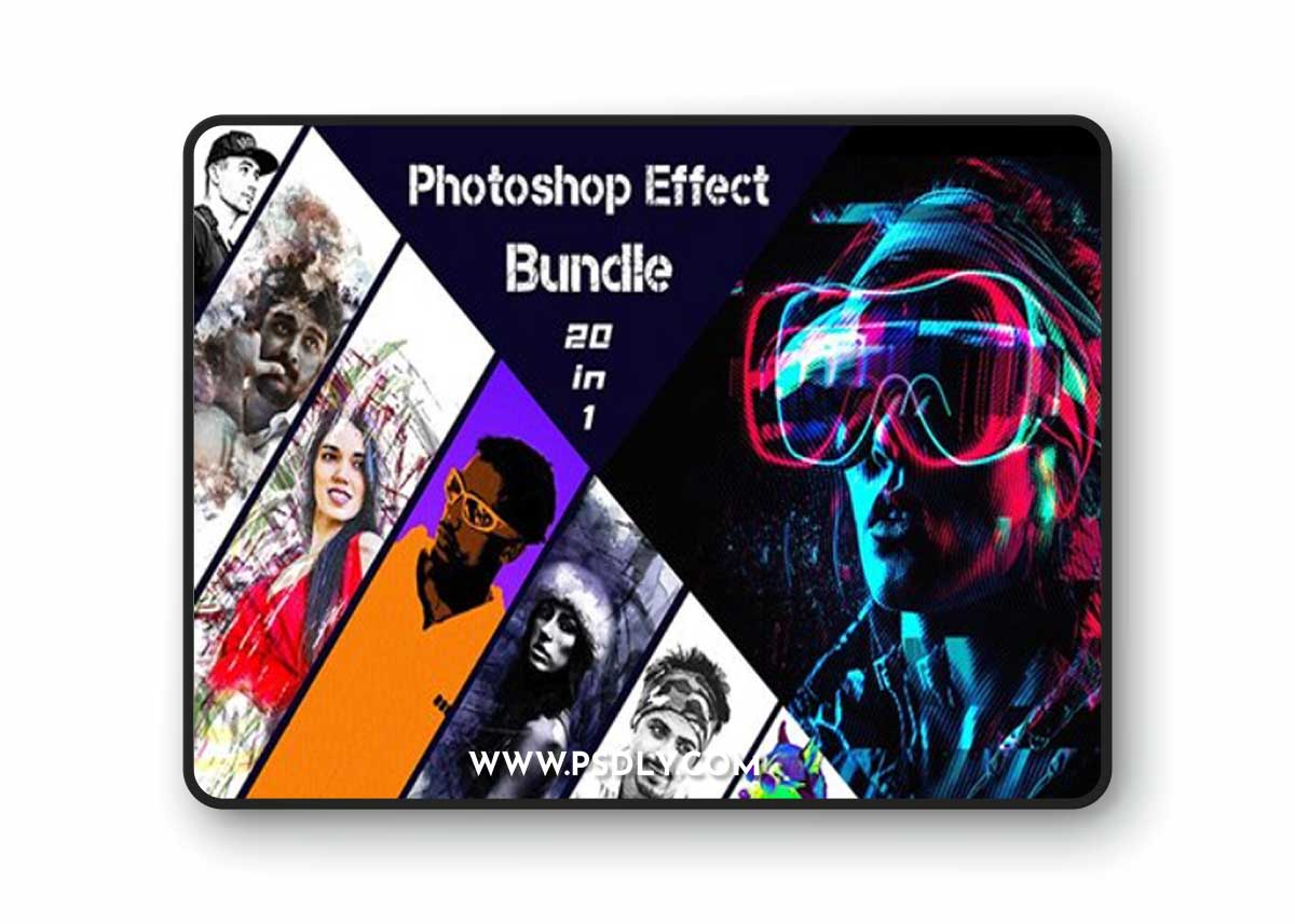 Photoshop Effect Bundle 20 in 1