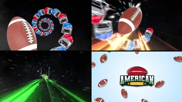 Videohive American Football Logo Reveal 5 48520927
