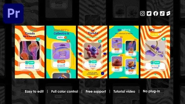 Videohive Blockchain Instagram Reels 48486085