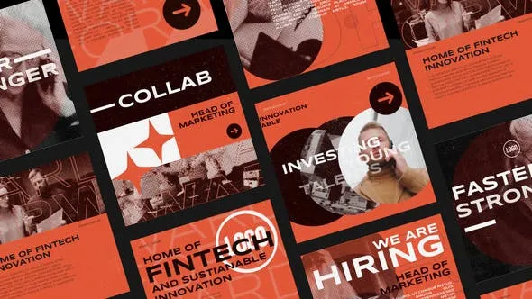 Videohive Corporate Social Media Posts 48866548