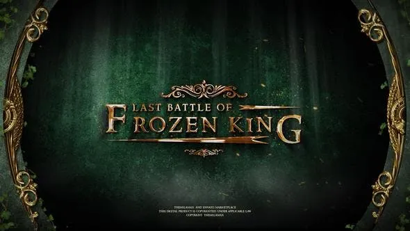 Videohive Frozen King - The Fantasy Trailer 22899251