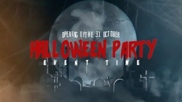 Videohive Halloween Event Time 48652095