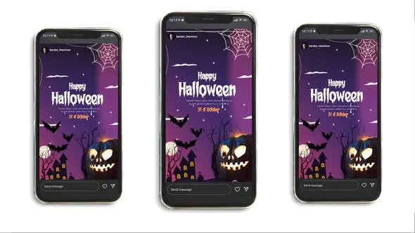 Videohive Halloween Instagram Story 48494190