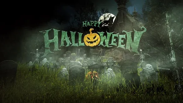 Videohive Halloween Logo Pack 48852753